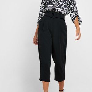 Topshop Ankle Grazer Wide Leg Cropped Pants